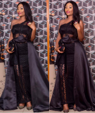 Photos:Former BB Naija contestant, CoCoIce, steps out in all black ensemble