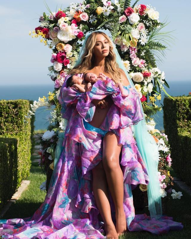Beyonce Unveils The Face Of Her Twins In Stunning New Photo
