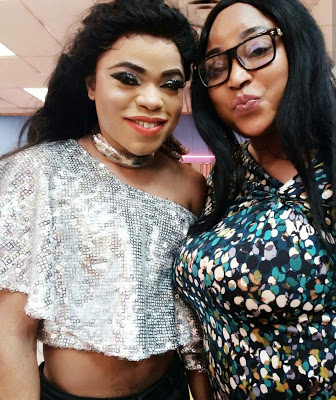New Photos Of Bobrisky Wearing A Crop Top At An Event, Hits The Internet