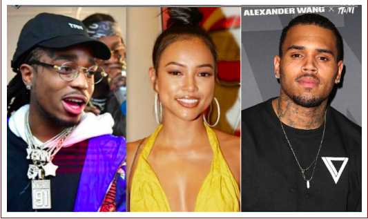 Chris Brown says Quavo from Migos betrayed him by dating Karrueche Tran