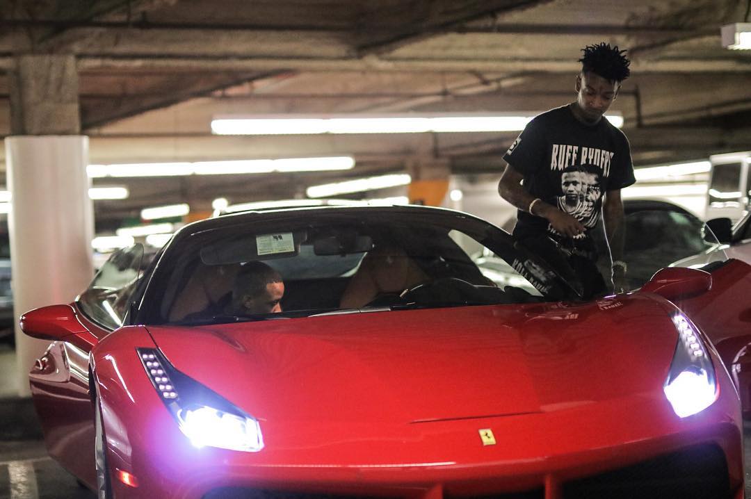 Drake Bought 21 Savage A Very Fancy Car For His Birthday