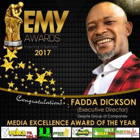 Fadda Dickson, Others Honored At Exclusive Men of The Year Awards 2017