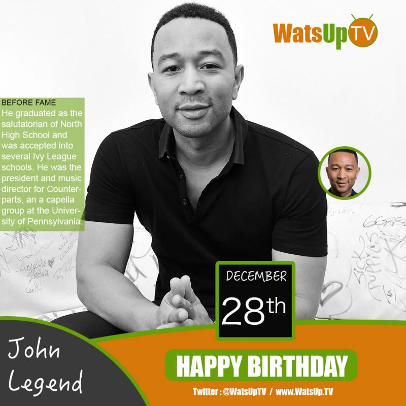 Happy Birthday John Legend