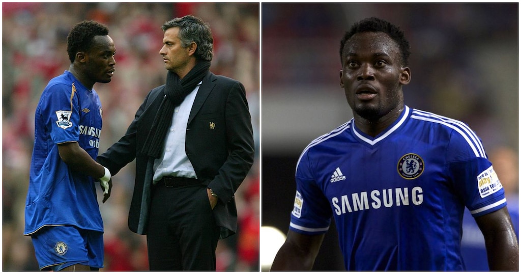 Former Ghana Midfielder Michael Essien Breaks Down in Tears as Mourinho Sings Praise of Chelsea Legend
