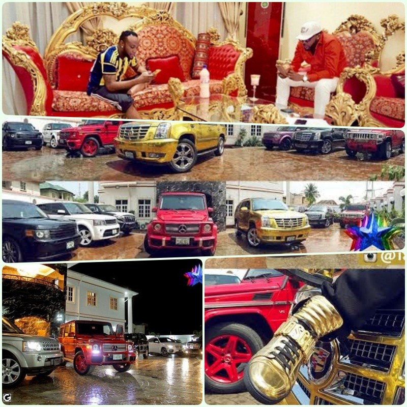 Lifestyle of the rich & famous!!! See photos of Kcee’s home, cars, shoe collection and more