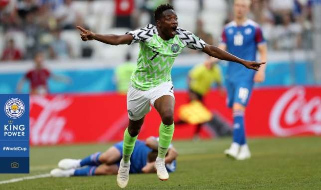 Super Eagles forward nominated for goal of the World Cup