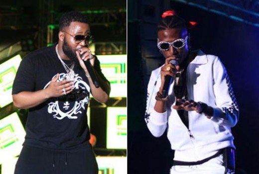 OCTOPIZZO TONGUE LASHES SOUTH AFRICAN ARTISTE CASSPER NYOVEST ON STAGE