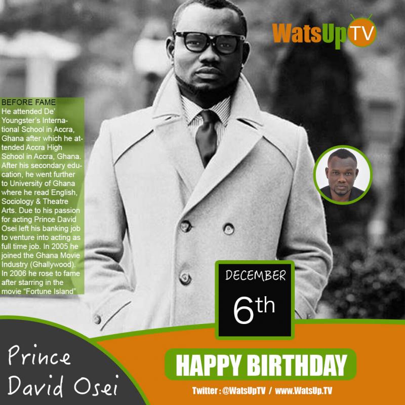 Happy Birthday Prince David Osei