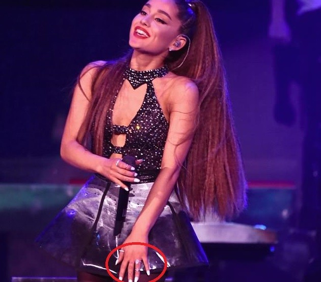 Photos of Ariana Grande's '$100K' diamond engagement ring from her beau Pete Davidson