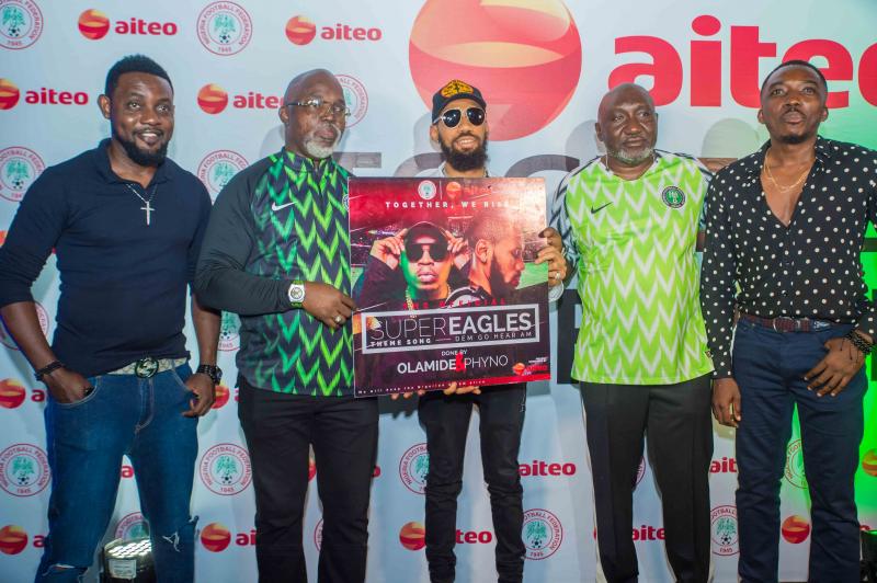 Aiteo’s Super Eagles theme song becomes instant hit with fans