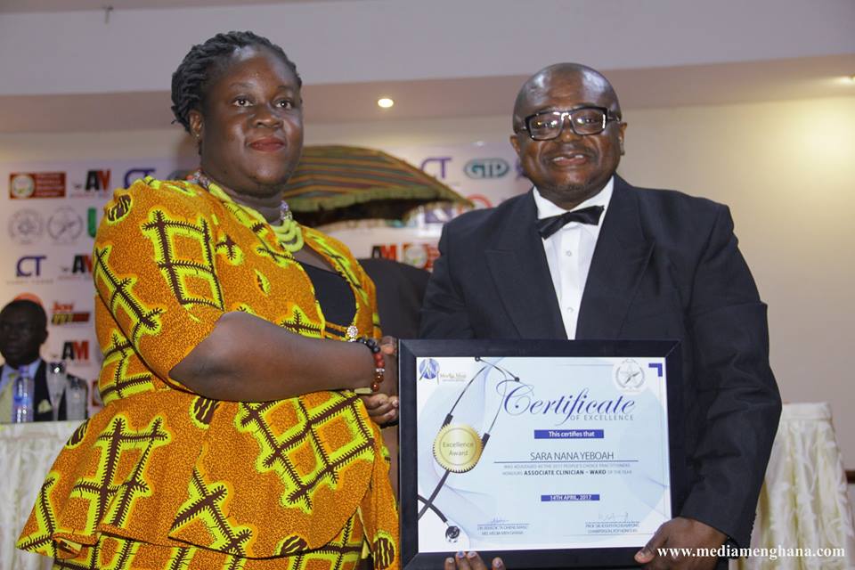 Sara Nana Yeboah awarded Most Outstanding Associate Ward Clinician