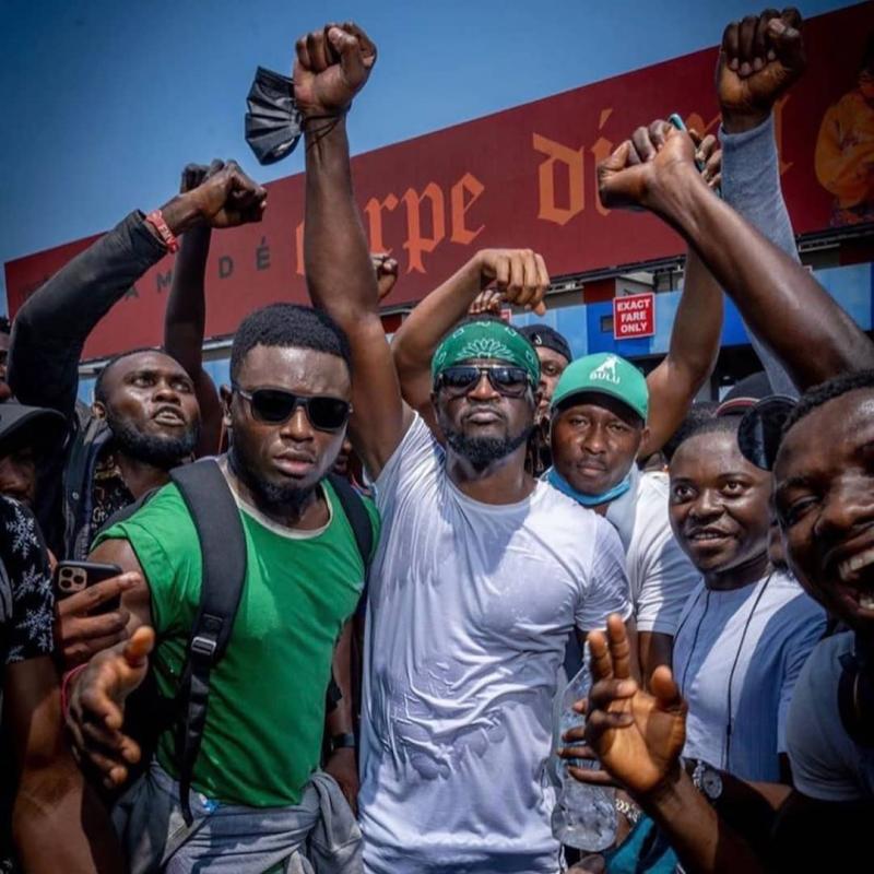 NIGERIANS PROTEST OVER POLICE BRUTALITY SARS