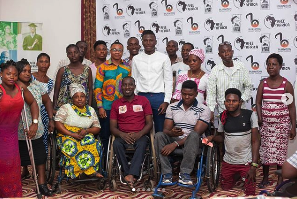 Stone Bwoy And His Foundation Meet Persons With 