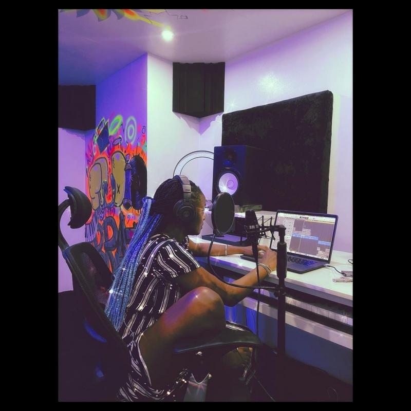 Have You Ever Caught Simi Recording A Song? Watch This Beautiful Video