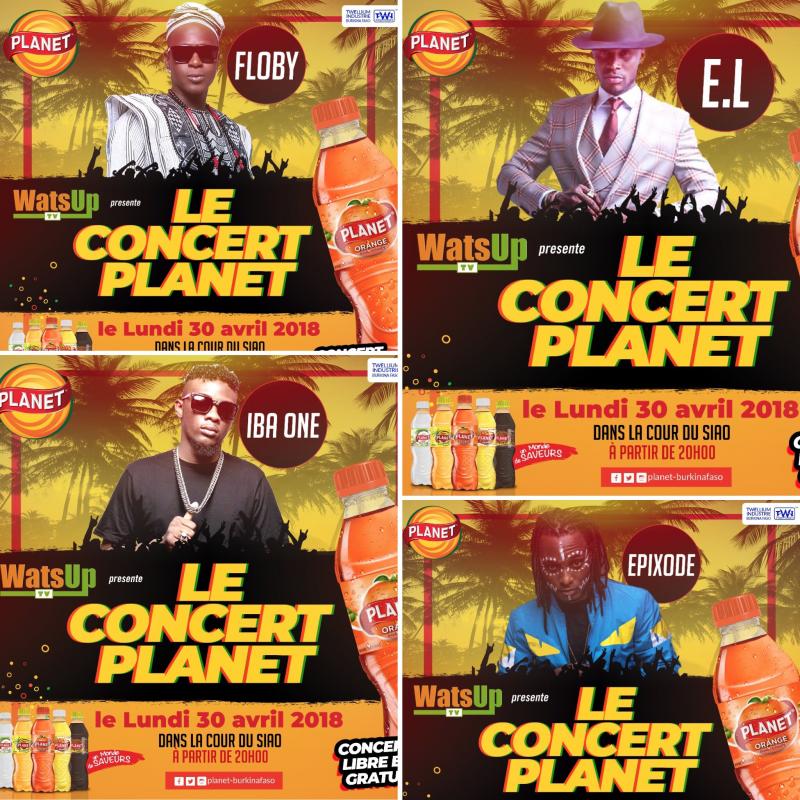 WatsUp-TV-Planet-Concert-Burkina Faso