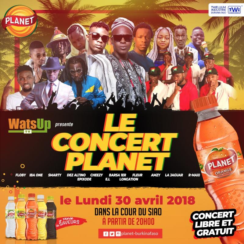 WatsUp-TV-Planet-Concert-Burkina Faso