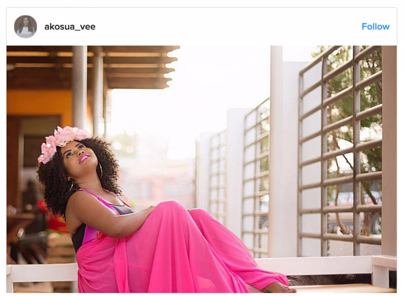 Nana Ama McBrown Dazzles In Pink Gown