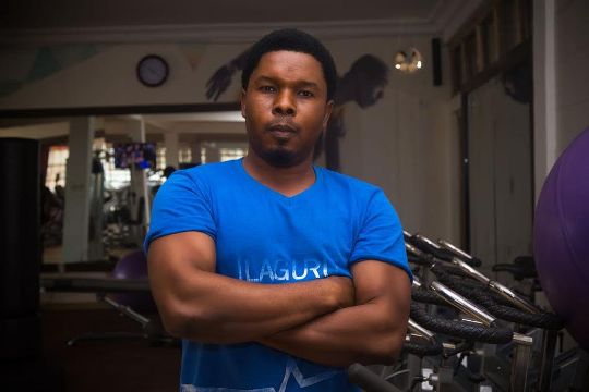 Meet the Abuja gym instructor who took two slaps from a female customer and didn't retaliate