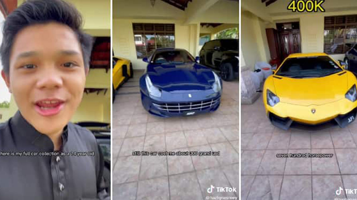 14-Year-Old “Bitcoin Millionaire” Flexes Fancy Cars Online, Peeps Call His Bluff: “I Thought It Was Real”