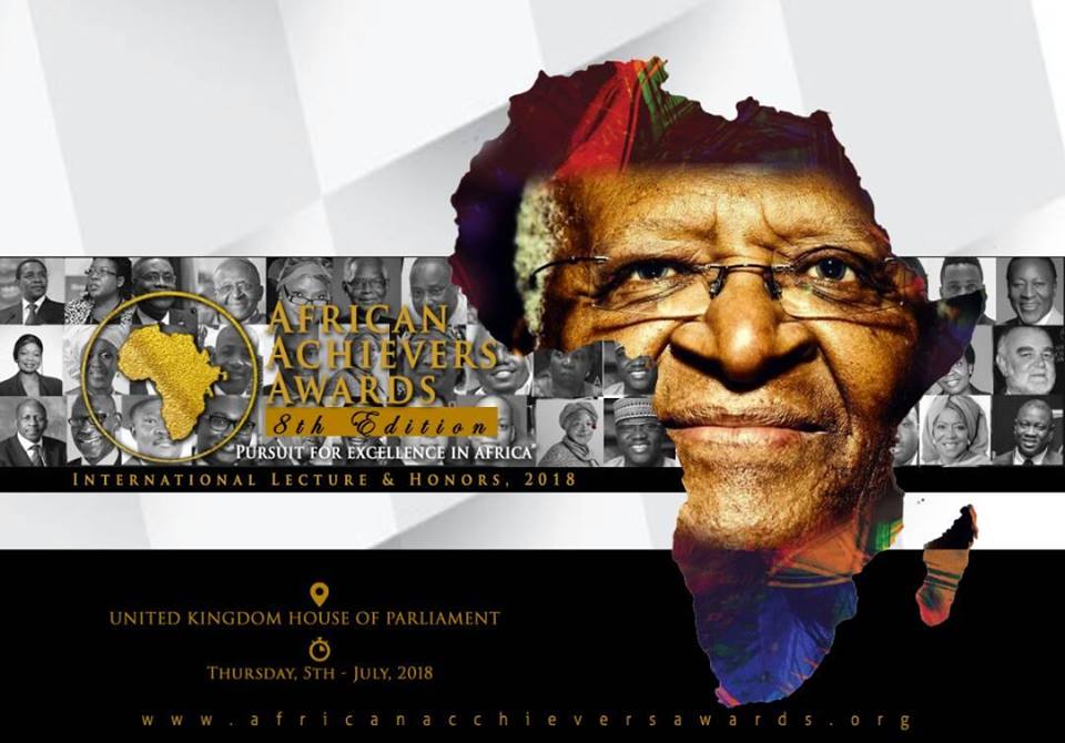 2018 African Achievers Awards to Honour great Africans at the UK House of Parliament