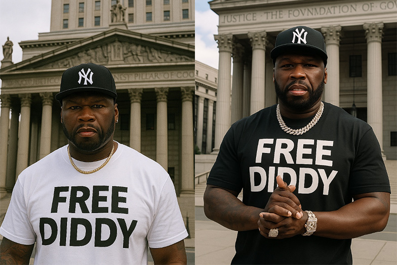 50 CENT CONTINUES TO TROLL DIDDY AS SEX TRAFFICKING TRIAL ENTERS SECOND WEEK