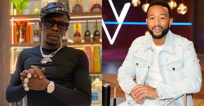 Global Link Up: Shatta wale &  John Legend On