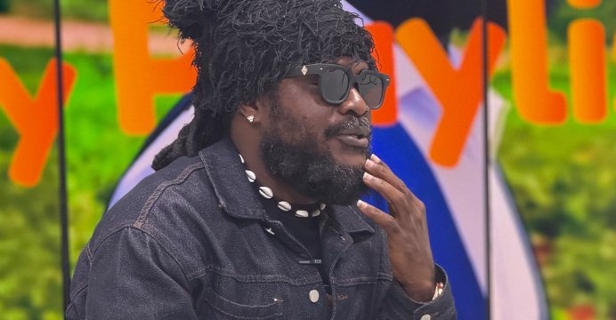 Ras Kuuku at WatsUp TV on Fan Mix: Rapper Talks Weed Legalisation.