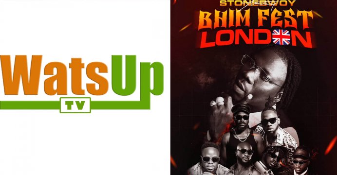 WatsUp TV Heads to London as Official Media Partner for Stonebwoy's BHIM Festival at OVO Arena Wembl