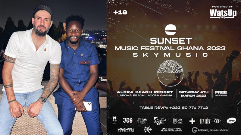 WatsUp TV to Host Sunset Music Festival Ghana 2023 SkyMusic