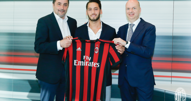 AC Milan complete €25m Calhanoglu signing
