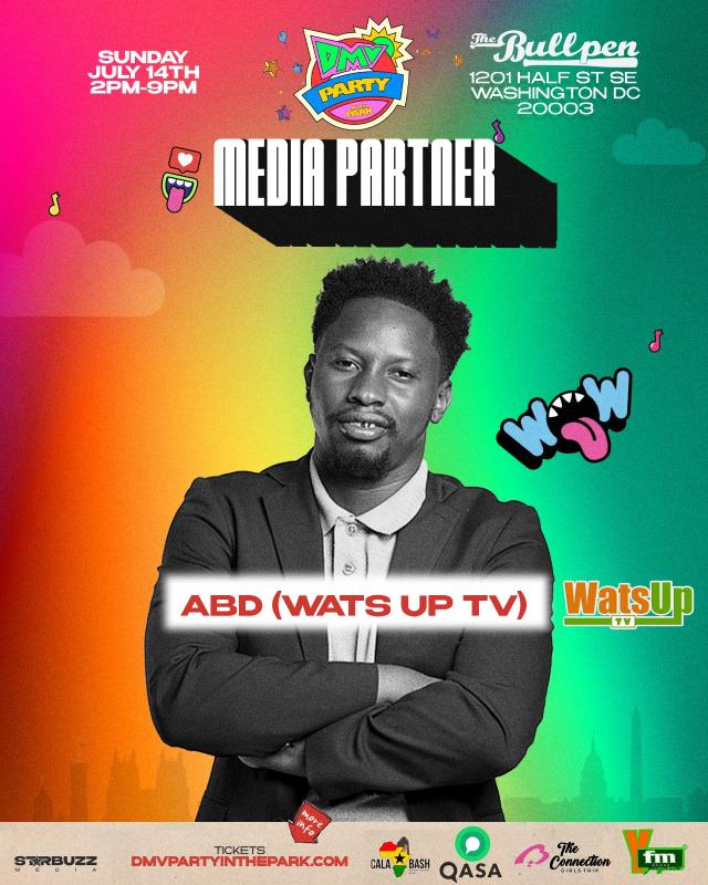 WatsUp TV Partners with DMV Party in the Park in Washington, DC to Cover 3rd Edition