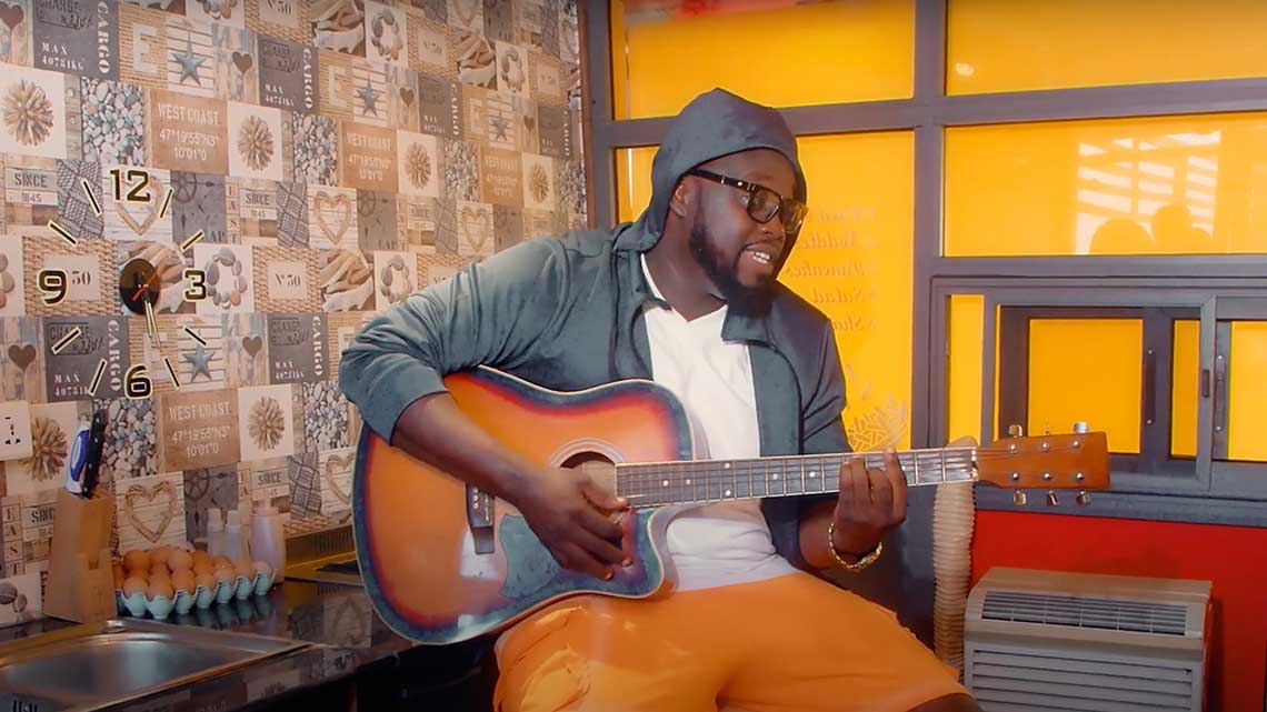 Big Joe Chante Cooks Special Ghana Jollof in TIMA Visuals.