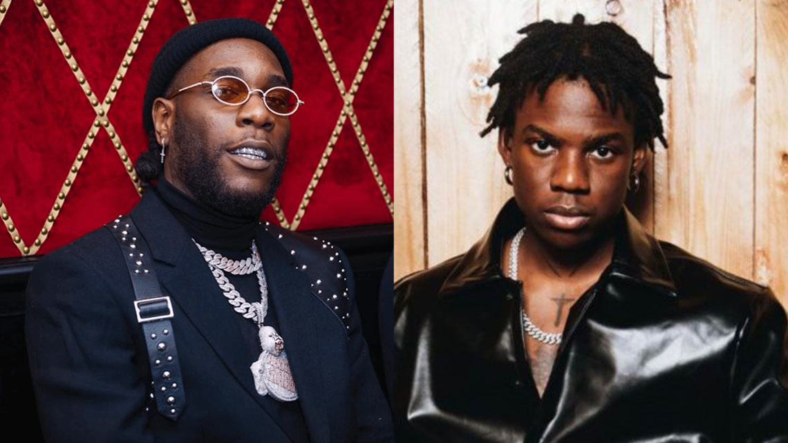 Burna Boy's 'For Your Hand' & Rema's 'Calm Down' reach new peaks on UK Singles Chart
