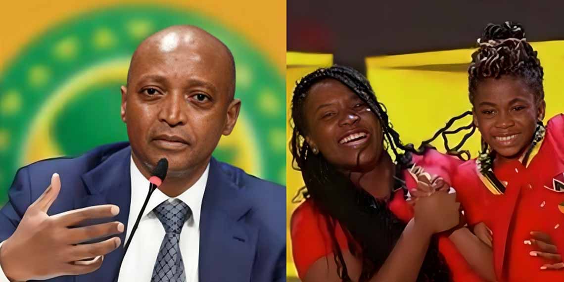 I've seen many dancers, but Afronita is truly outstanding - CAF President Motseppe