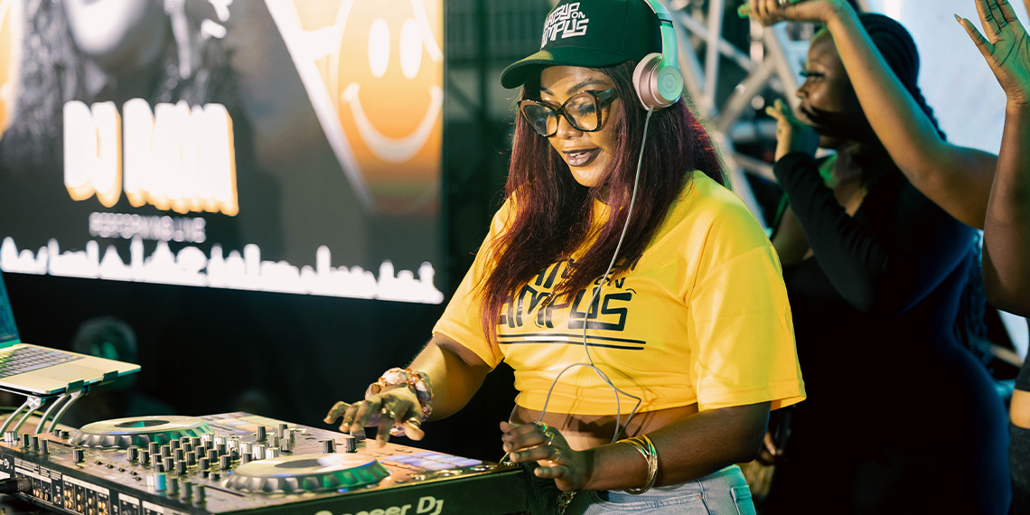 WatsUp TV Official Female DJ, DJ RAYA Shuts Down UPSA with Explosive Party Rave Performance