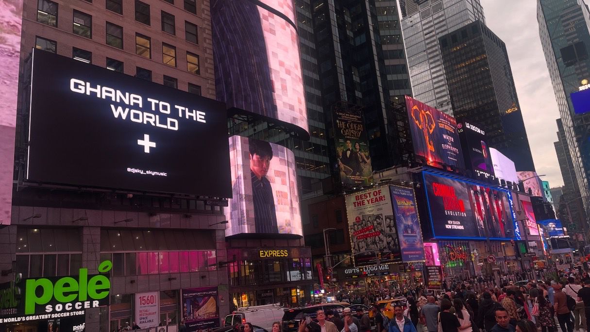 DJ Sky Lights Up NYC Times Square, Gains Global Recognition