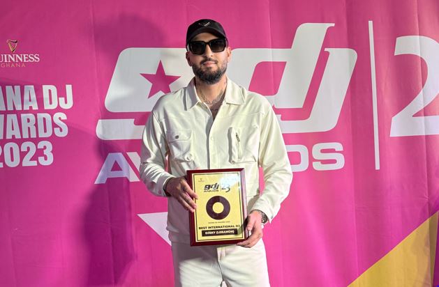 DJSKY Crowned with Coveted Best International DJ of The Year Award at 2023 Guinness Ghana DJ Aw