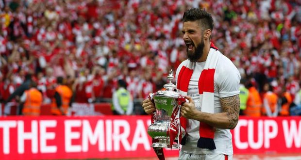 Olivier Giroud wants more trophies with Arsenal