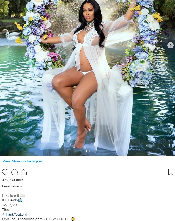 Gucci Mane & Wife Keyshia Ka'oir Welcome First Child Together!: Photo  4511232, Birth, Celebrity Babies, Gucci Mane, Ice Davis, Keyshia Ka'oir  Photos