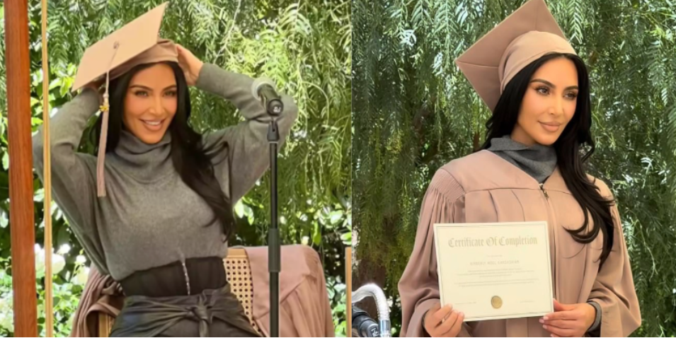 KIM KARDASHIAN CELEBRATES LAW PROGRAM COMPLETION AFTER SIX YEARS OF STUDY