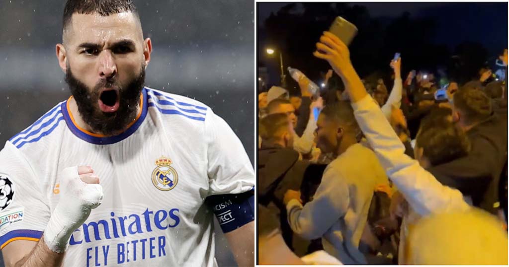 Hundreds of Fans Hit the Streets to Show ‘Mad Love’ for Benzema, Declaring Him As Ballon d’Or Winner