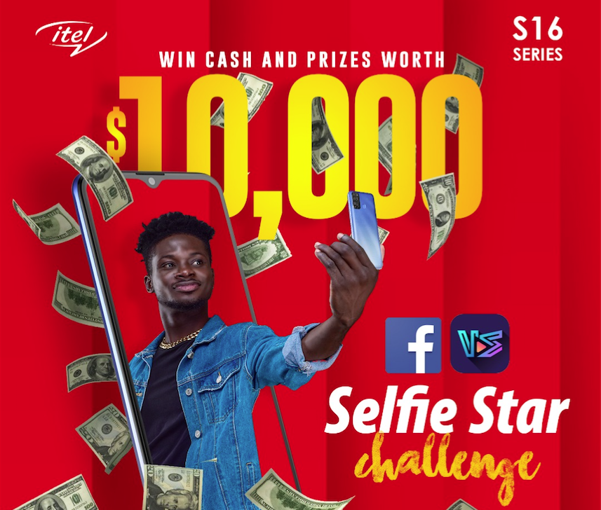 Win Up To $10,000 With The Itel Selfie Star Challnge