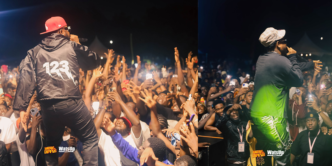 Medikal, Kelvyn Boy and Show Boy Shut down WatsUp On Campus with Electrifying Performances at RMU SRC Artiste night