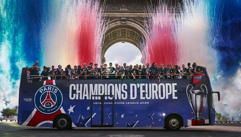 PARIS SAINT-GERMAIN’S HISTORIC CHAMPIONS LEAGUE TRIUMPH SPARKS JUBILANT CELEBRATIONS IN PARIS