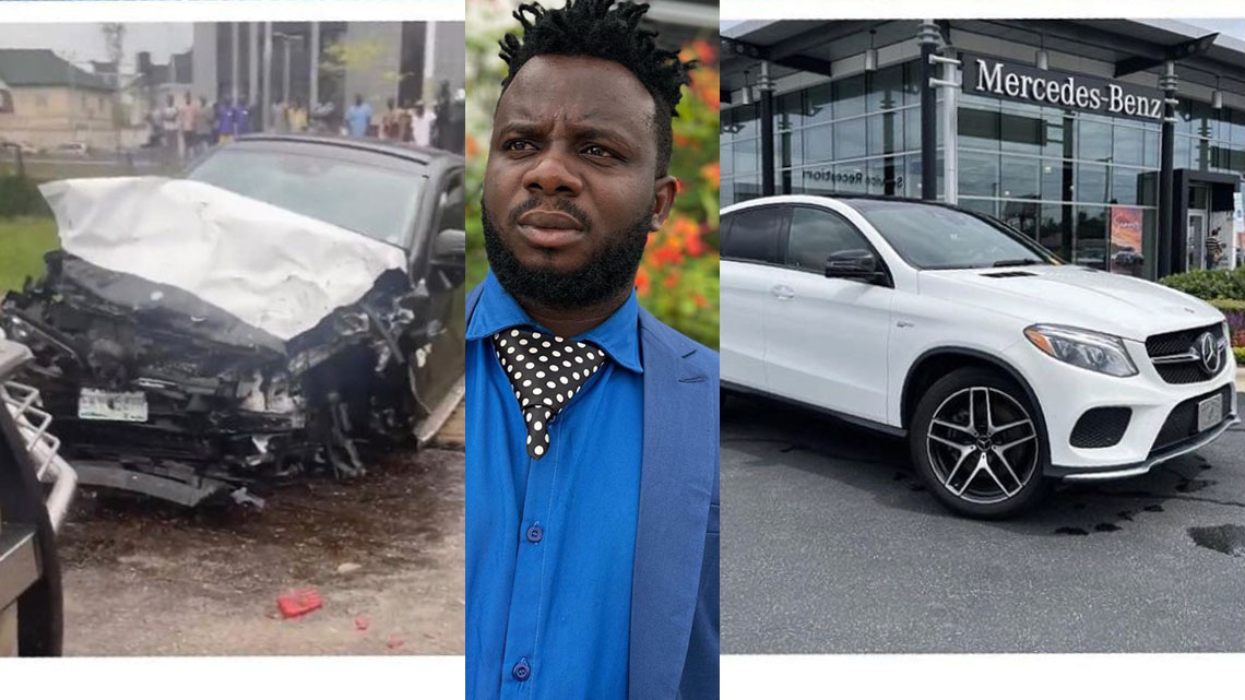 Sabinus Acquires Another Mercedes Benz One Month after surviving accident