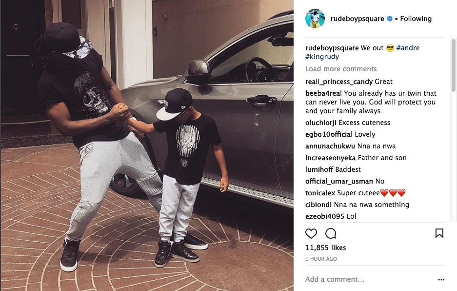 It Seems That There A Battle Of 'Like Father Like Son; Swag Between The Double P? See What Paul Posted.