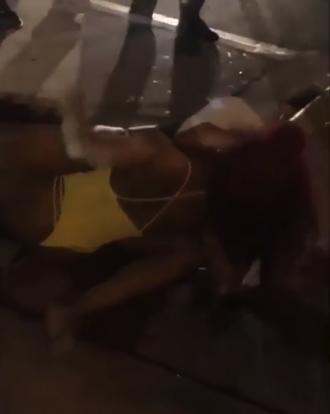 Savage Fight Broke out Between Black Beautiful Girls In Bikini In Miami.