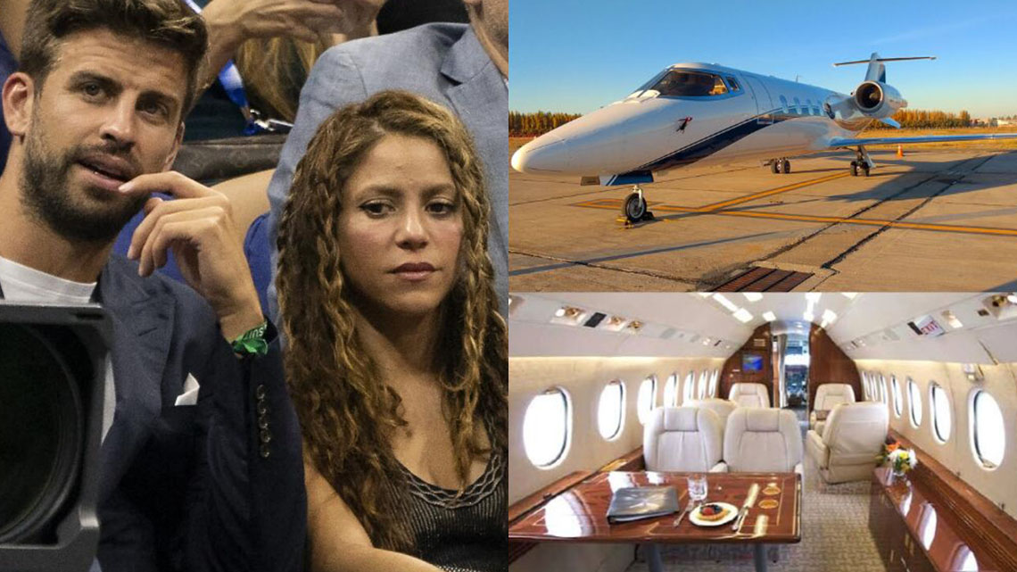 Gerard Pique in Legal Battle With Shakira Over Luxurious Private Jet Following Breakup
