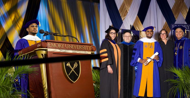 USHER RECEIVES HONORARY DOCTORATE FROM EMORY UNIVERSITY