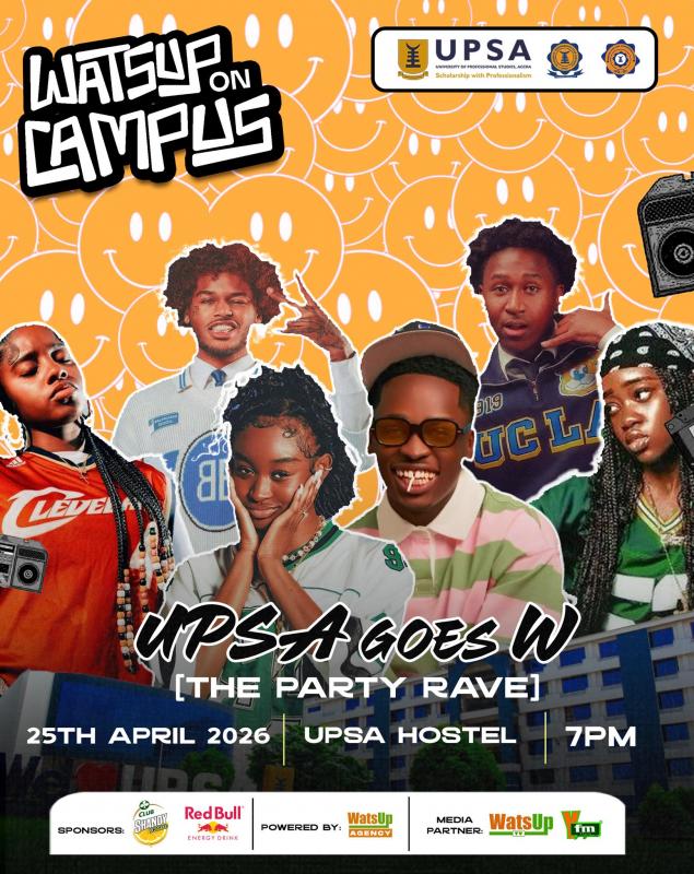 WatsUp On Campus Tour 2026 Edition Kicks Off with High-Energy Party Rave at UPSA